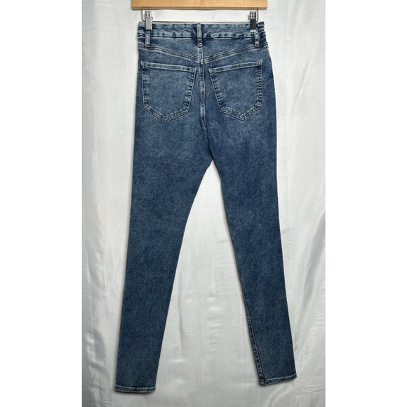 Express Flexx Jeans Womens Sz S 0, 2, 4 High Rise Skinny NWT MSRP $88 Stretchy - Picture 6 of 13